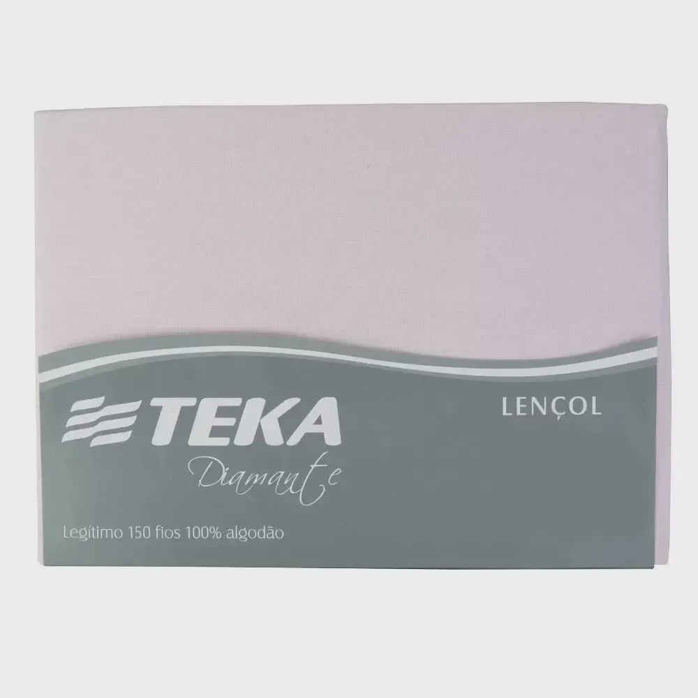 LENÇOL AVULSO TEKA DIAMANTE 138X188 SORTIDOS - Imagem 3