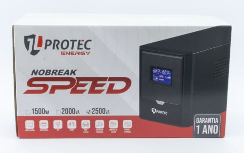 Nobreak Speed 1500VA Mono Ent e Saida 120V 9 tomadas Proteção para Modem, Roteador, Games e Cftv - Imagem 7