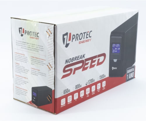 Nobreak Speed 800VA Mono Entrada e Saida 120V Proteção para Modem, Roteador, Games e Cftv - Imagem 5