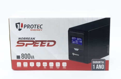 Nobreak Speed 800VA Mono Ent e Saida 220V Proteção para Modem, Roteador, Games e Cftv - Imagem 7