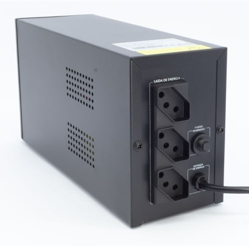 Nobreak Speed 650VA Mono Entrada e Saida 220V 3 Tomadas Proteção para Modem, Roteador, Games e Cftv - Imagem 3
