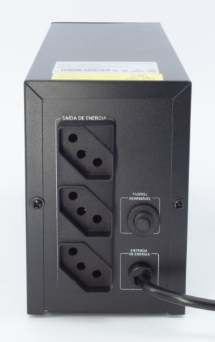 Nobreak Speed 650VA Mono Entrada e Saida 220V 3 Tomadas Proteção para Modem, Roteador, Games e Cftv - Imagem 5