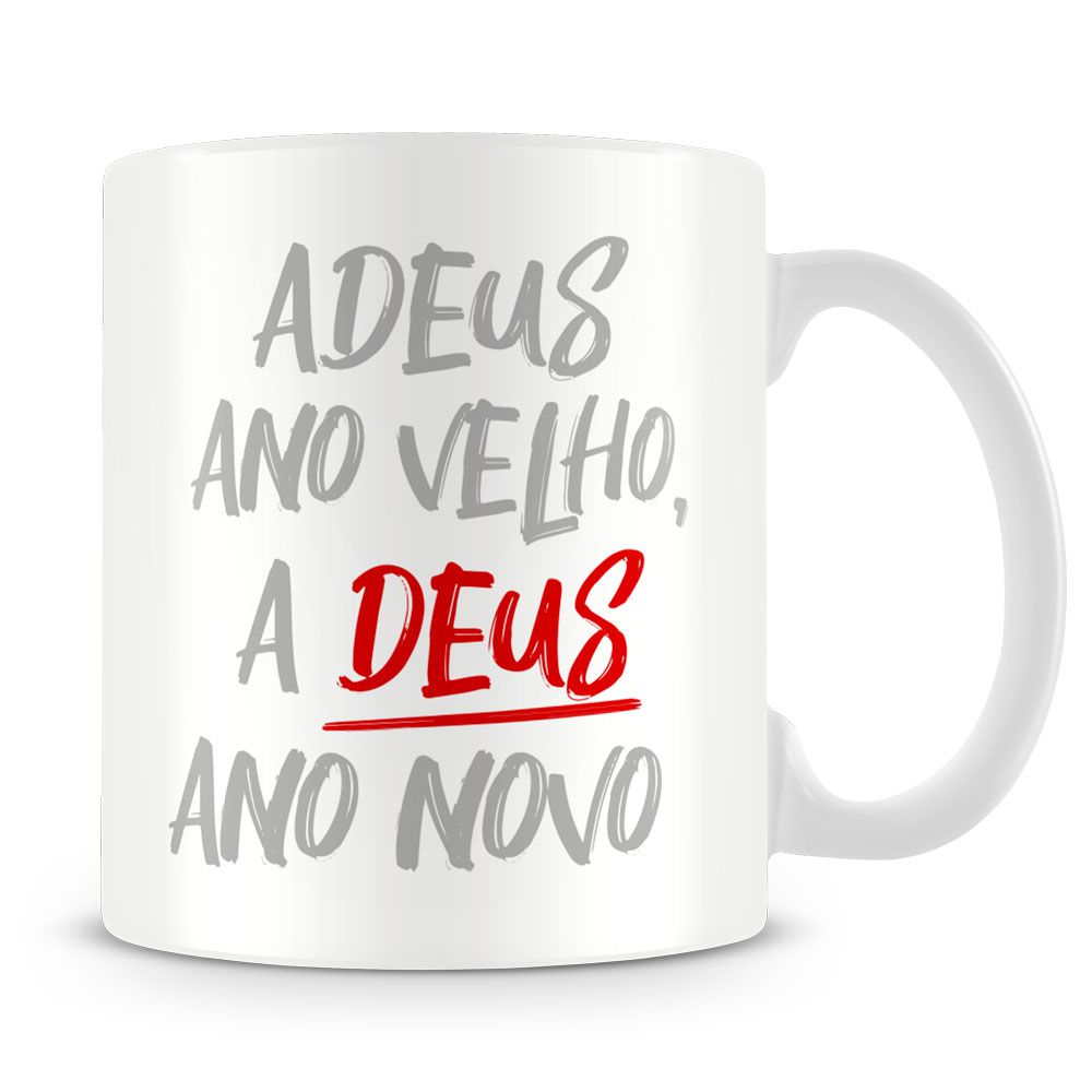 Caneca Adeus Ano Velho - Imagem 2