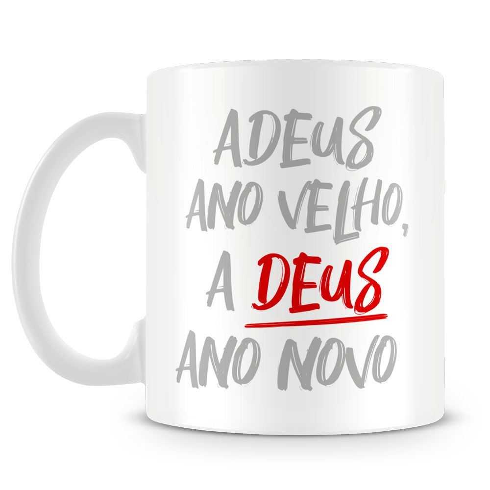 Caneca Adeus Ano Velho