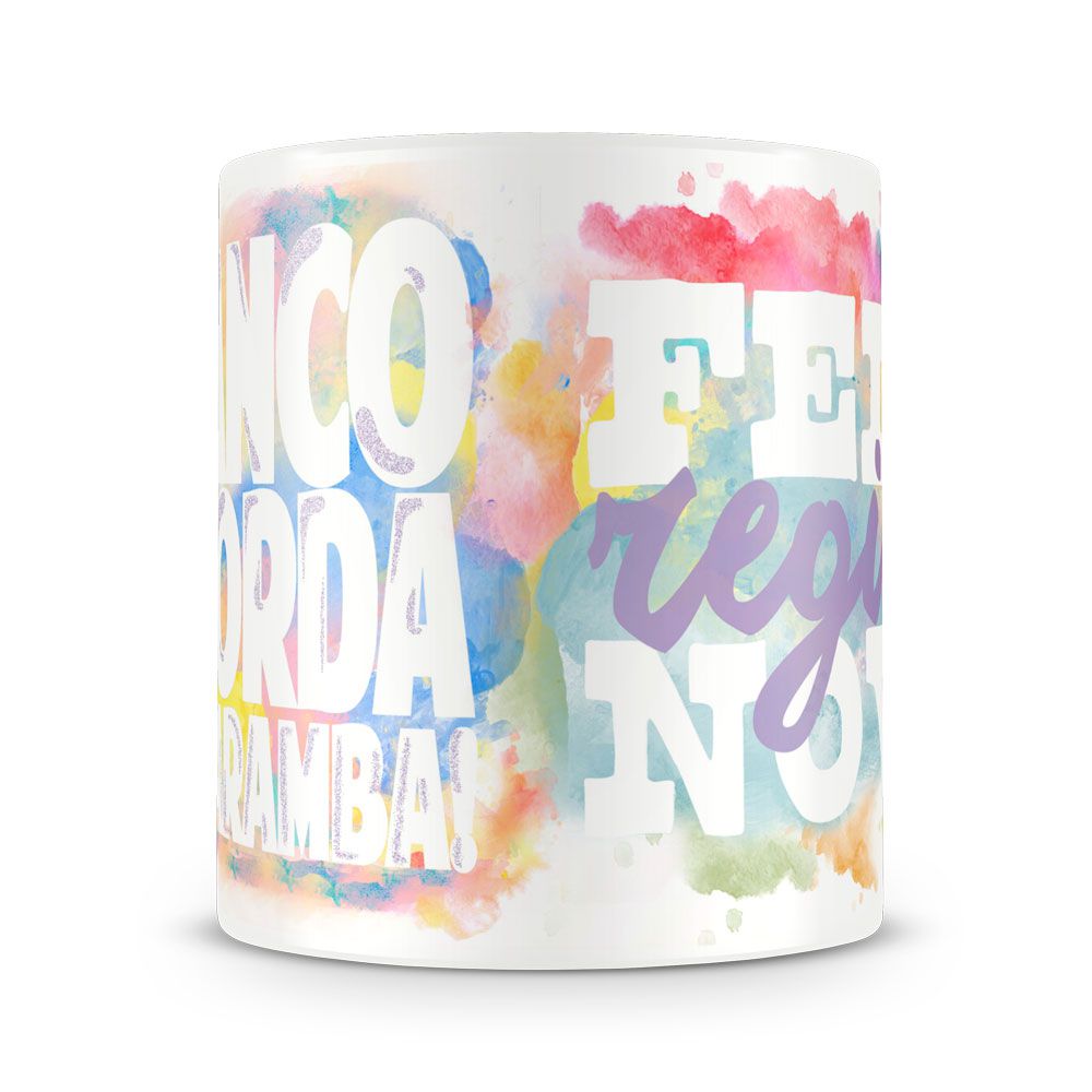 Caneca Feliz Regime Novo - Imagem 3