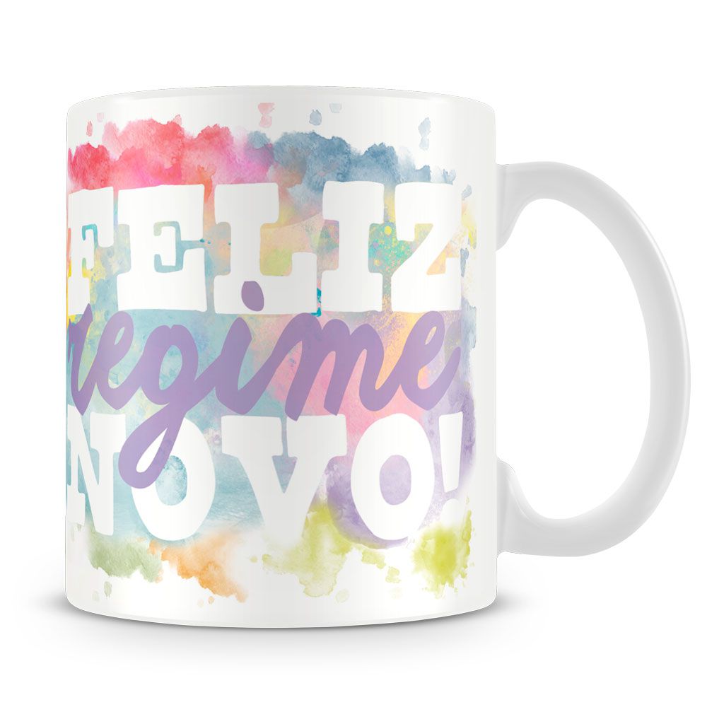 Caneca Feliz Regime Novo - Imagem 2