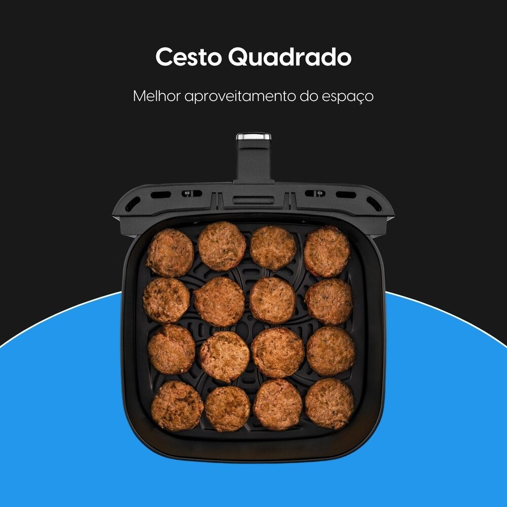 Air Fryer Gran Fry 8L Elgin 1750W Black 127V - Imagem 6