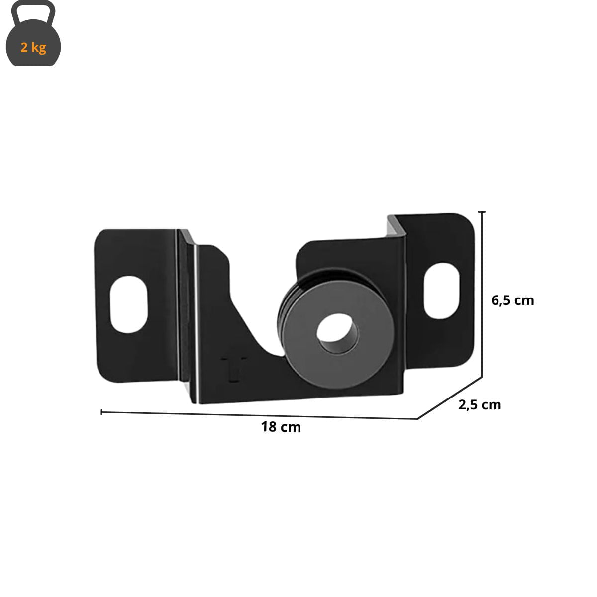 Suporte de Parede Para TV Fixa 15" A 85" Amvox AST 70F VESA Black - Imagem 2