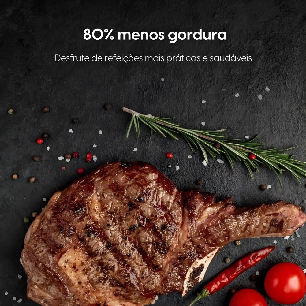 Air Fryer Prática Fry 3,7L Elgin 1400w Black 127V - Imagem 7