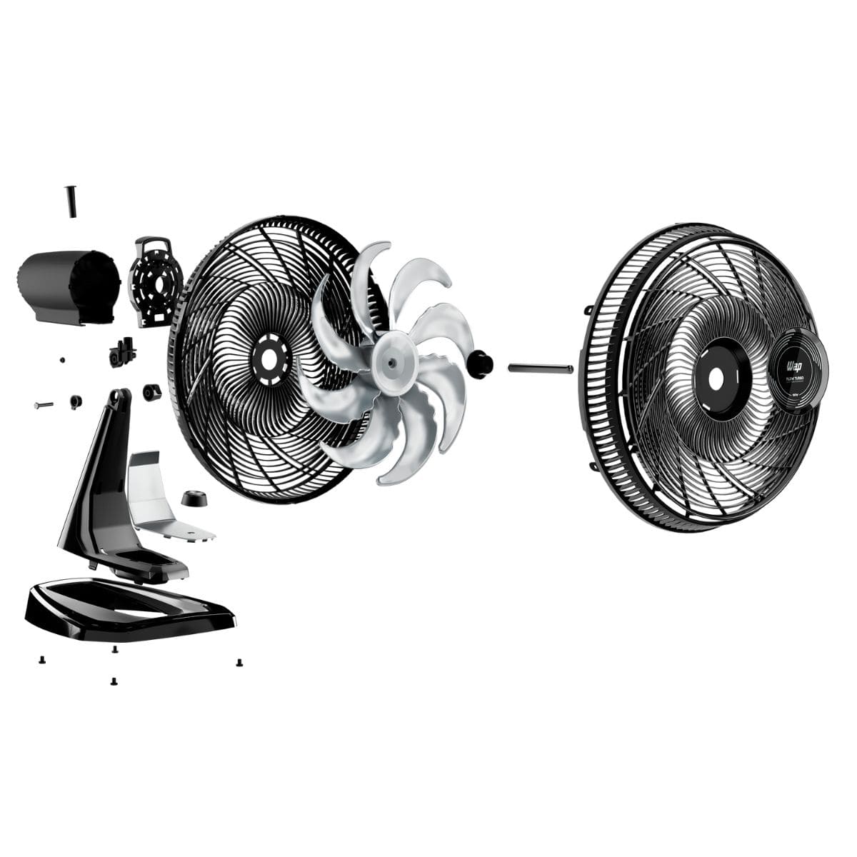 Ventilador Mesa e Parede 180W 8 Pás 50cm WAP FLOW TURBO 127V - Imagem 8