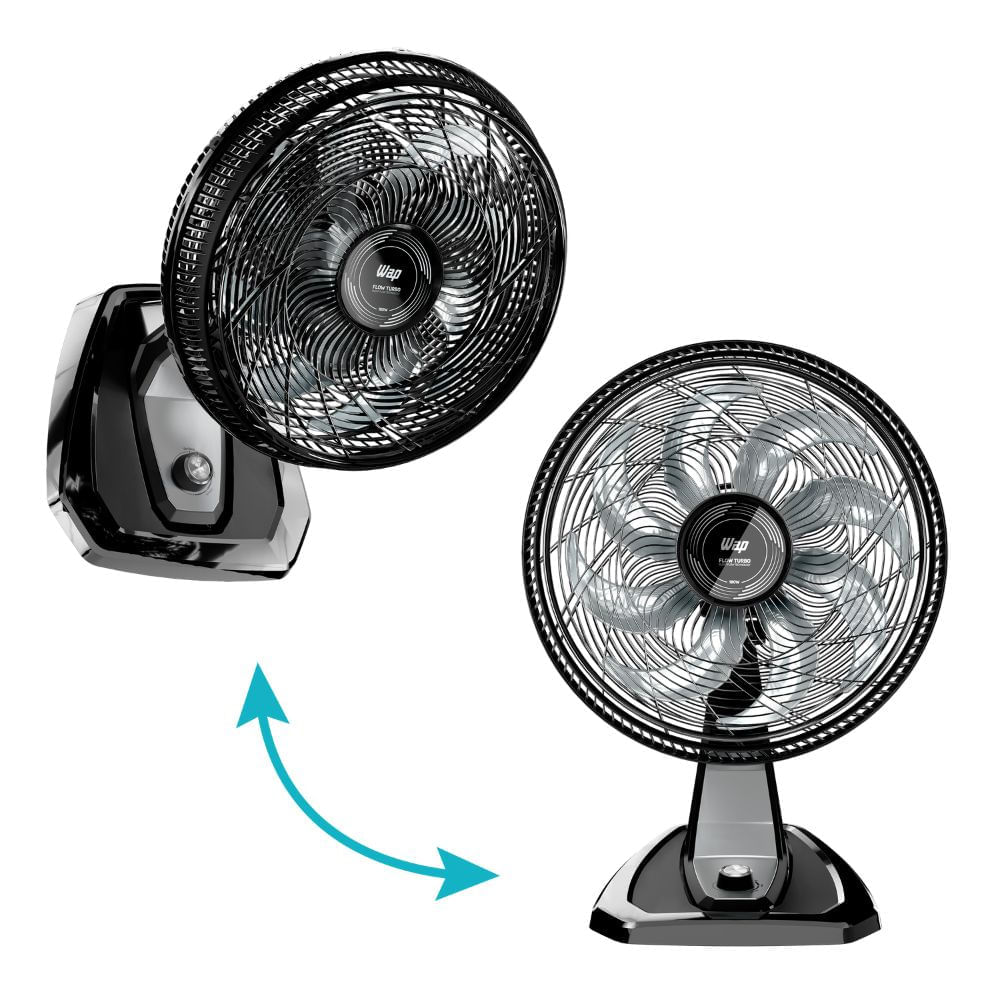 Ventilador Mesa e Parede 180W 8 Pás 50cm WAP FLOW TURBO 127V - Imagem 12